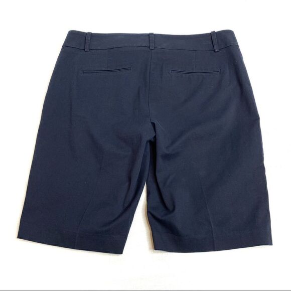 Ann Taylor boardwalk shorts navy blue size 8 - Picture 11 of 15